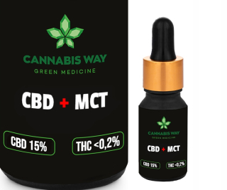 CBD - Konopný olej CBD + MCT 15% 1500mg BIO olej MED