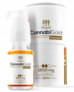 CBD - OIL CANNABIGOLD Premium 15% CBD1500mg / 12 ml
