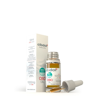 CBD - CBD olej 10% 1000 mg 10ml Cibdol
