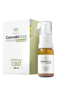 CBD - CBD olej 10% Cannabigold Terpény + 12 ml