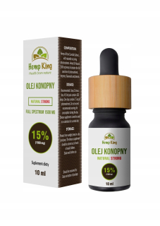 CBD - CBD olej 15% Hemking 10 ml