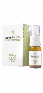 CBD - CBD essentials 2,5% terpénov Cannabigold + 12 ml