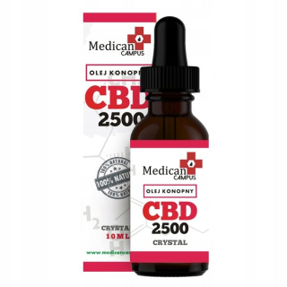 CBD - CBD olej 25% - Crystal - Medicago Campus
