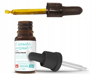 CBD - CBD starý 35% CBD konopový olej 3500mg- certifikát