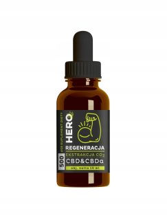 CBD - CBD olej 5% - Hero Regenerácia, potravinový doplnok