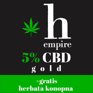 CBD - CBD Gold Hempire 5% 5% 500mg + čaj zadarmo