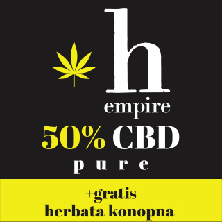 CBD - CBD Oil Hempire 50% Čistý + ZADARMO čaj