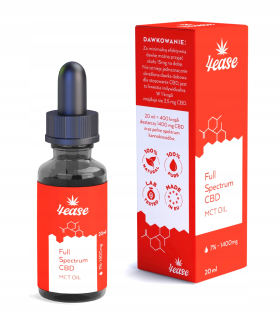 CBD - CBD MCT silice 7% 1400mg 20ml 4Ease / Plnospektrálne