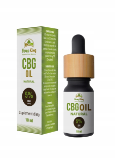 CBD - CBG olej 5% Hemking 10 ml