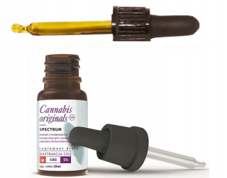 CBD - CBG Cannabis olej 5% 10ml Certified + Delivery