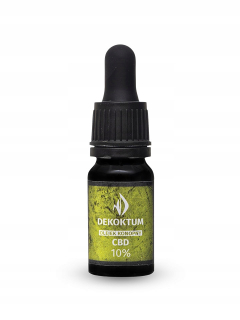 CBD - Konopný olej 10 ml CBD 10% decocect