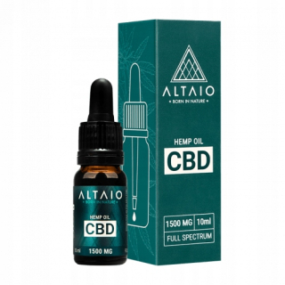 CBD - Oltár esenciálny olej 15% CBD | 1500mg | 10ml | Altaio