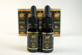 CBD - Konopný olej 5% CBD / 2x 10 ml / certifikované