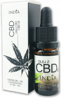 CBD - CBD lovecký olej 10% 1000mg 10ml certifikovaný