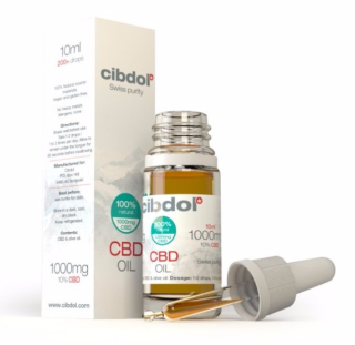 CBD - CBD lov olej 10% CIBDOL 10ml Original