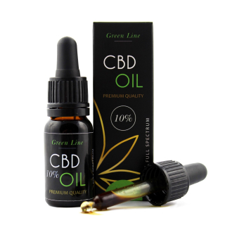 CBD - CBD konopný olej 10% Extract 10 ml Green Line