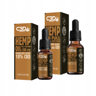 CBD - CBD 10% konopného oleja - Family set 45ml ****