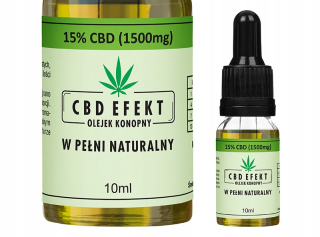 CBD - CBD lovecký olej 15% - 1500 mg - osvedčenie