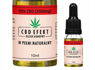 CBD - CBD 20% konopného oleja - 2000 mg - Certificate