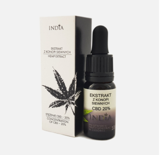 CBD - CBD svätyne silice 20% 2000mg 10 ml Certified