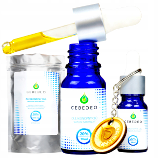 CBD - CBD konopný olej 20% certifikované CEBEDEO olej