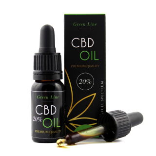 CBD - CBD konopný olej 20% Extract 10 ml Green Line
