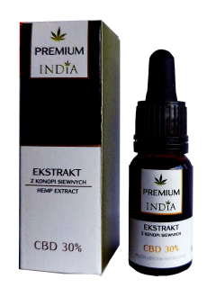 CBD - CBD konopný olej 30% extrakt z Super + Strong India