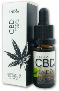 CBD - CBD lov olej 5% 500 mg 10 ml certifikované