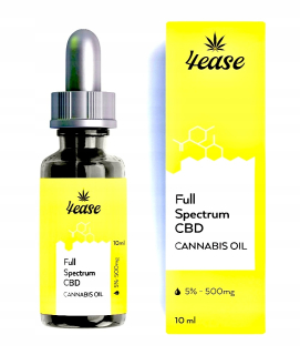 CBD - Konopný olej CBD 5% - 500 mg 10 ml / plné spektrum