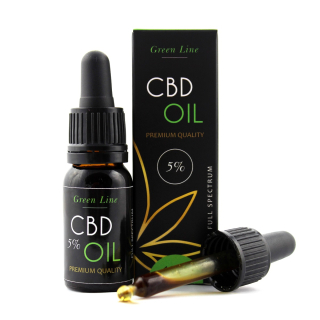 CBD - CBD lov olej 5% Extract 10 ml Green Line