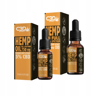 CBD - CBD 5% konopného oleja - Family set 45ml ****