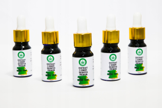 CBD - Konopný olej CBD Premium 10% CO 2 canamed 5 ks