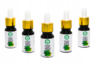 CBD - CBD Premium krevety olej 20% CO2 canamed 5pcs