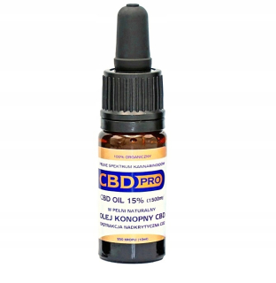 CBD - CBD Pre Clough Oil 15% 1500mg Certificic / FREE
