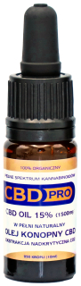CBD - CBD Pre Chumáč Oil 15% 1500mg Certified