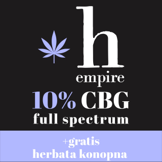 CBD - CBG Hempire 10% Full + FULL + ZADARMO TEA