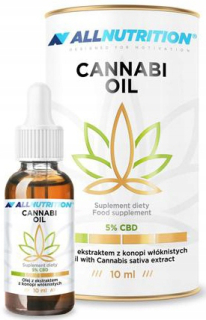 CBD - Olejový olej CANNABI 10ML 5% CBD 200 porcií