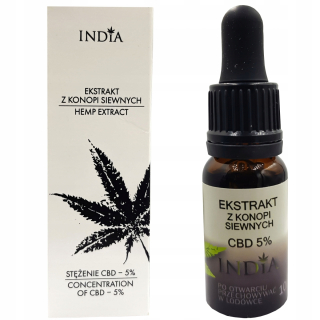 CBD - Extrakt Konopný olej s CBD 5% 10ml