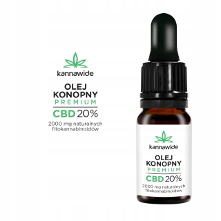 CBD - Konopný olej Full Spectrum CBD 20% Certifikát PL