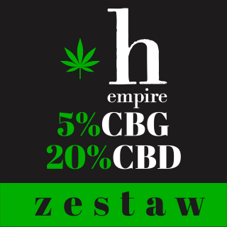 CBD - HEMPIRE CBG 5% HEMPIRE OIL + CBD GOLD 20%