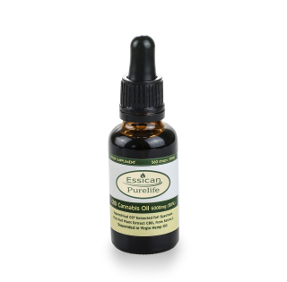 CBD - Konopný olej Pure Life 20% CBD 6000mg / 30 ml Výpredaj