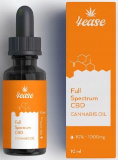 CBD - Silice CBD olej 10% 10 ml certifikát