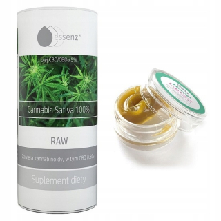 CBD - Konopný olej RAW 5% CBD CBDA 15ml Essenza FREE