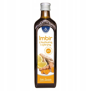 Oleofarm štiažny zázvor s citrónom a kurkumom 490ml