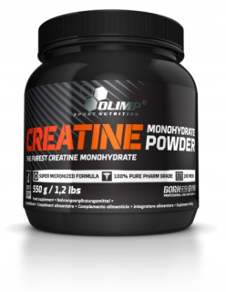 Kreatín - OLIMP 100% Micronizovaný Kreatín Monohydrát 550g