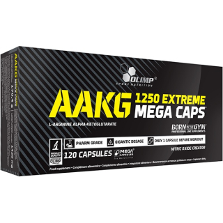 OLIMP AAKG ARGININA EXTREME 1250 MEGA CAPS 120 CAP