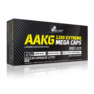 OLIMP AAKG EXTREME 120Kaps SILNÉ ČERPADLO ARGINÍN