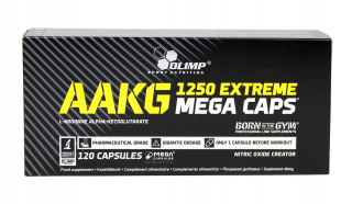OLIMP AAKG EXTREME MC 120KAP L-ARGININA Čerpadlo!