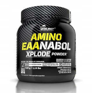 Aminokyseliny - Olimp amino EAA prášok 520g ľadový čaj broskyňa