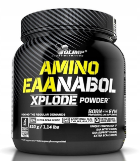 Aminokyseliny - Olimp Amino Eaanabol Xplode 520 g EAA aminokyseliny